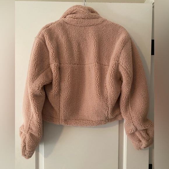 Love Tree Blush Teddy Jacket - Picture 3 of 4